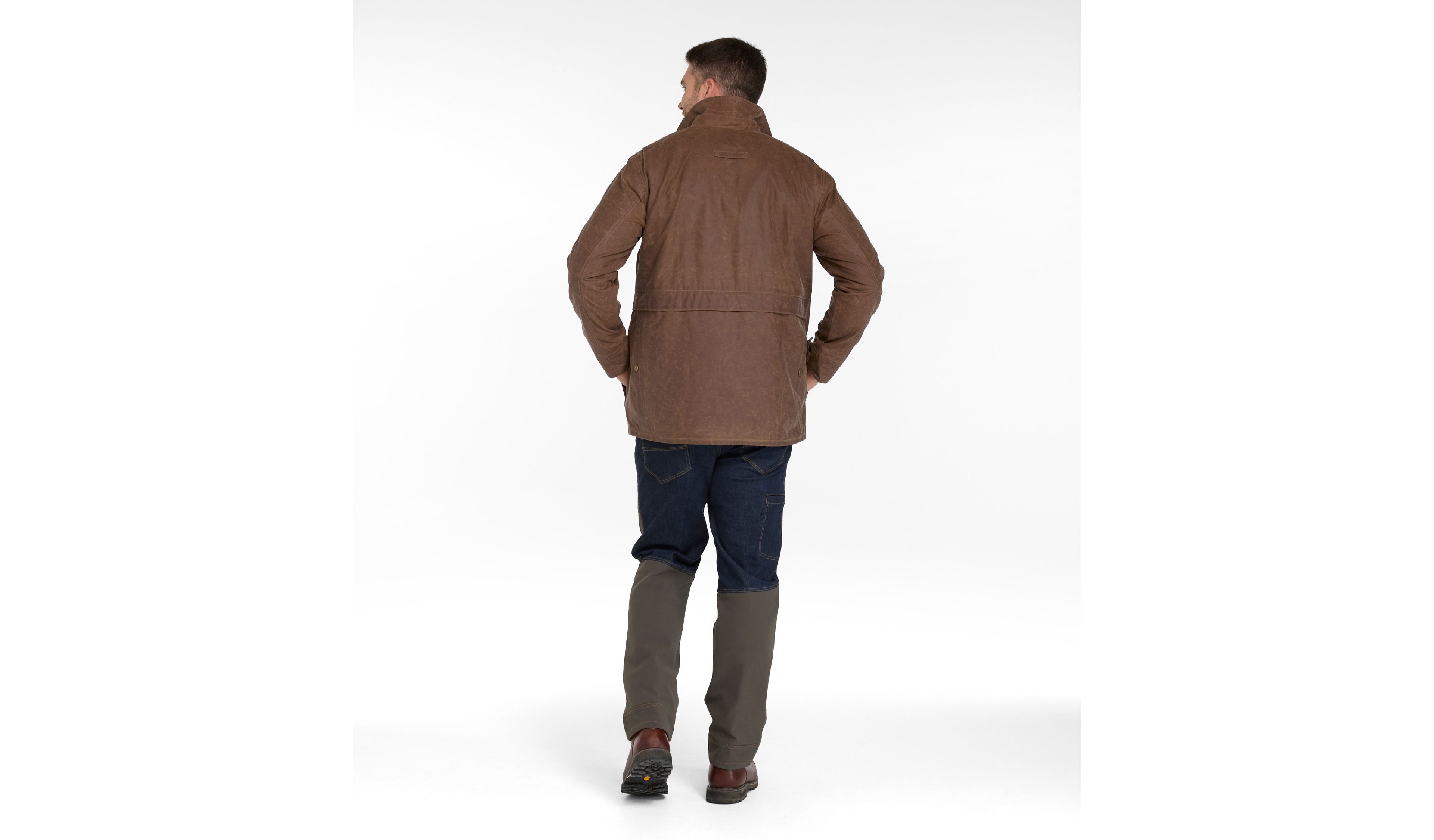 Men's Double L Waxed-Cotton Upland Coat