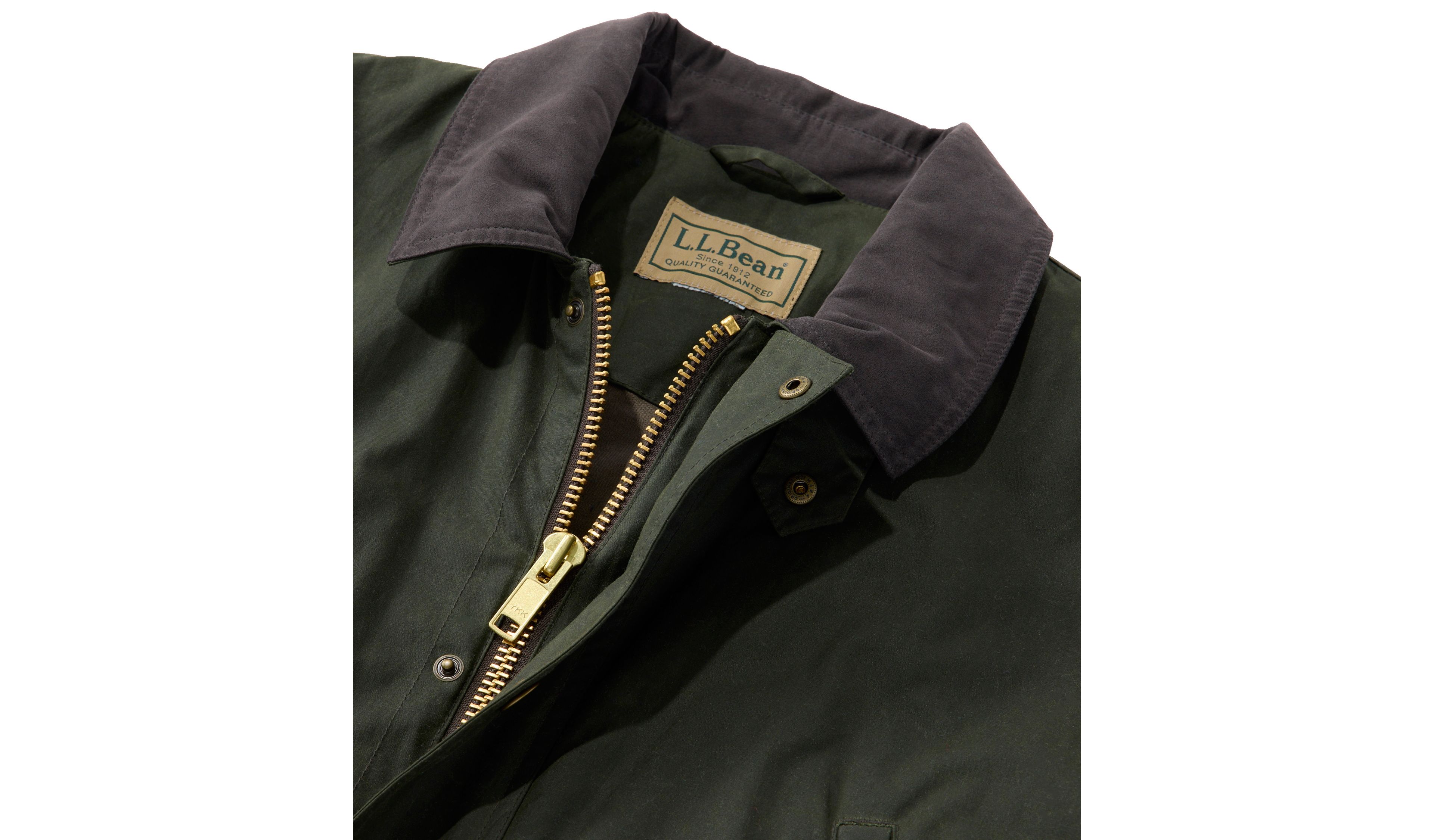 Men's Double L Waxed-Cotton Upland Coat