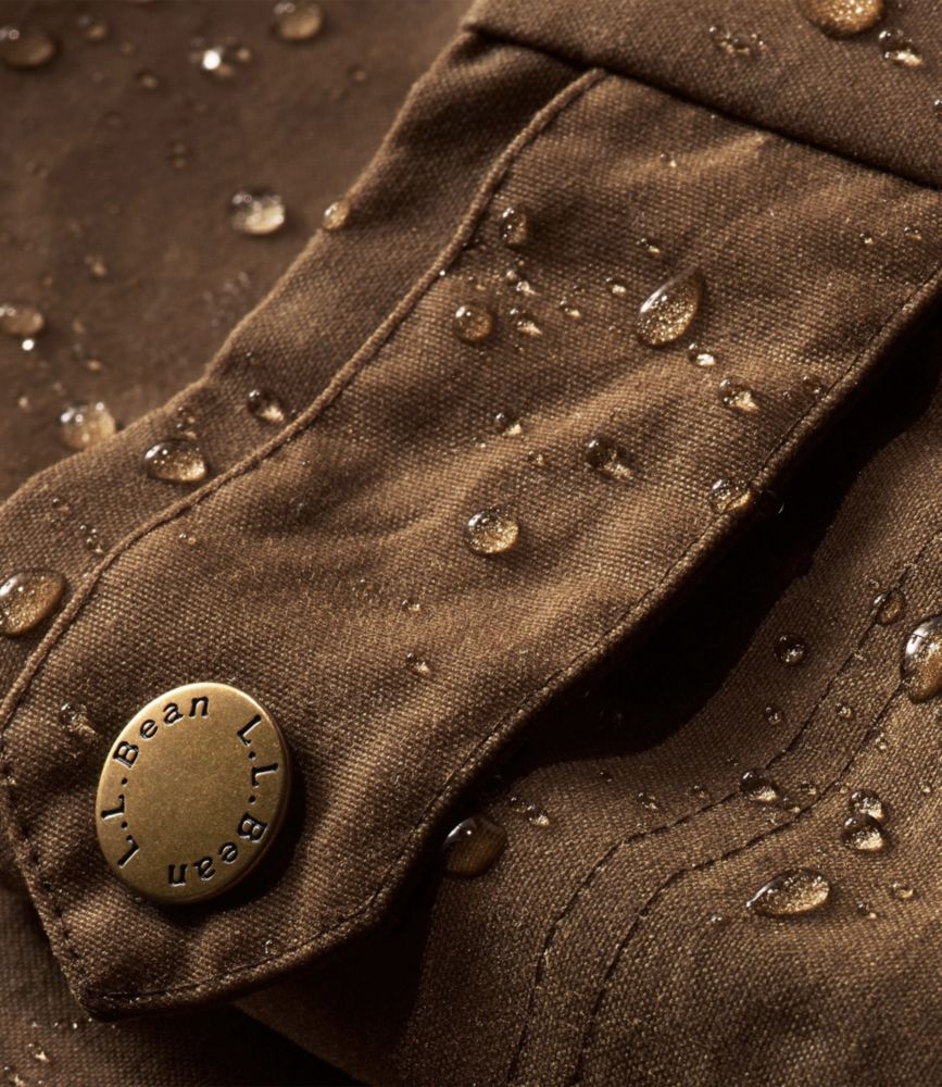 Men's Double L Waxed-Cotton Upland Coat
