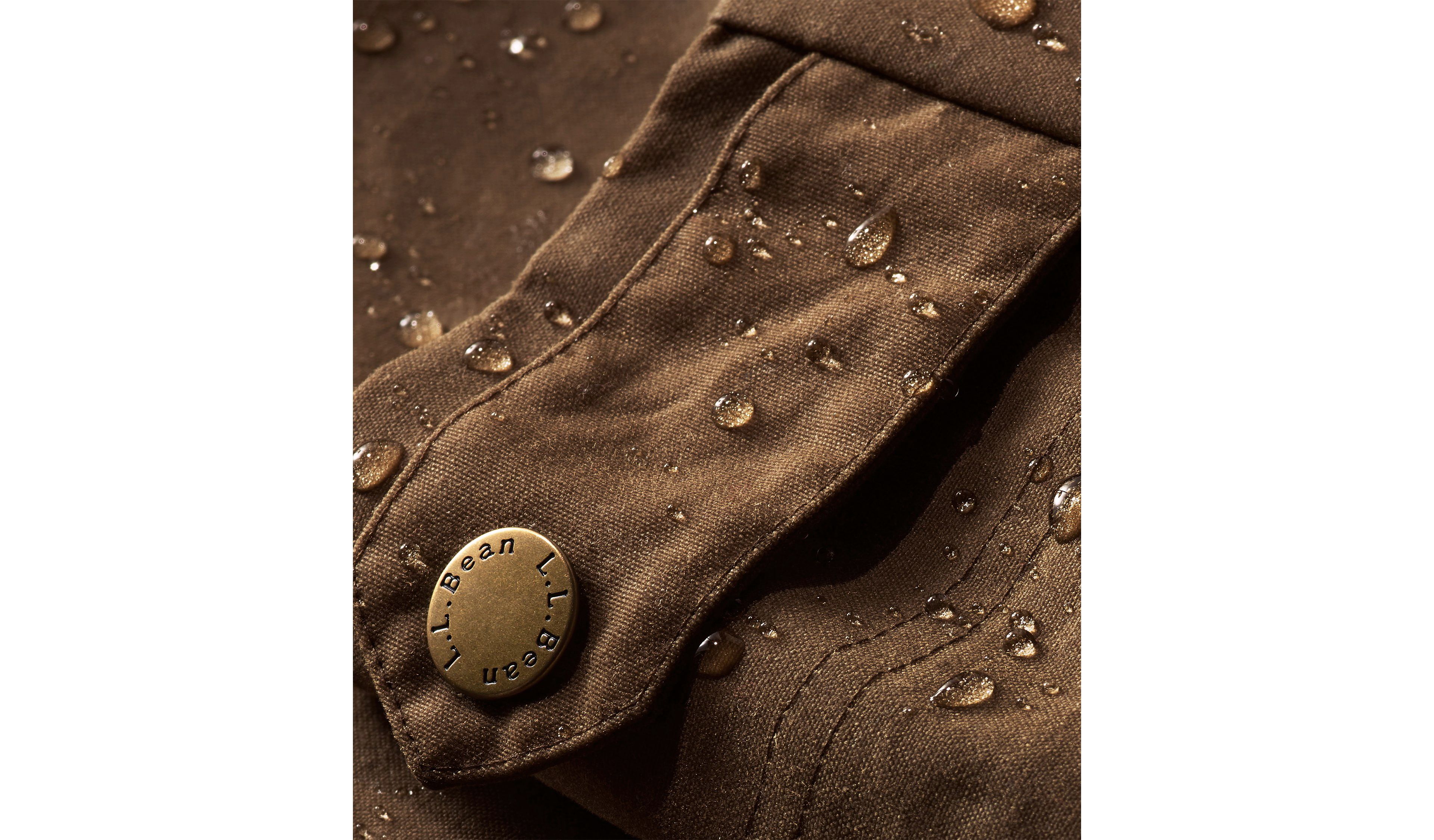 Men's Double L Waxed-Cotton Upland Coat