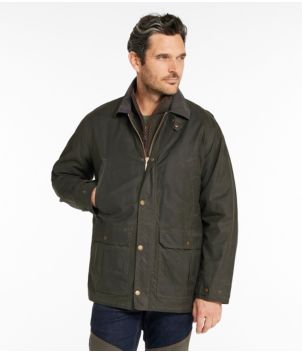 Men's Double L Waxed-Cotton Upland Coat