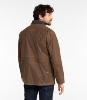 Men's Double L Waxed-Cotton Upland Coat | Outerwear & Vests Men's Double L Waxed-Cotton Upland Coat | Outerwear & Vests