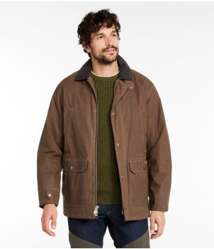 Men's Double L Waxed-Cotton Upland Coat