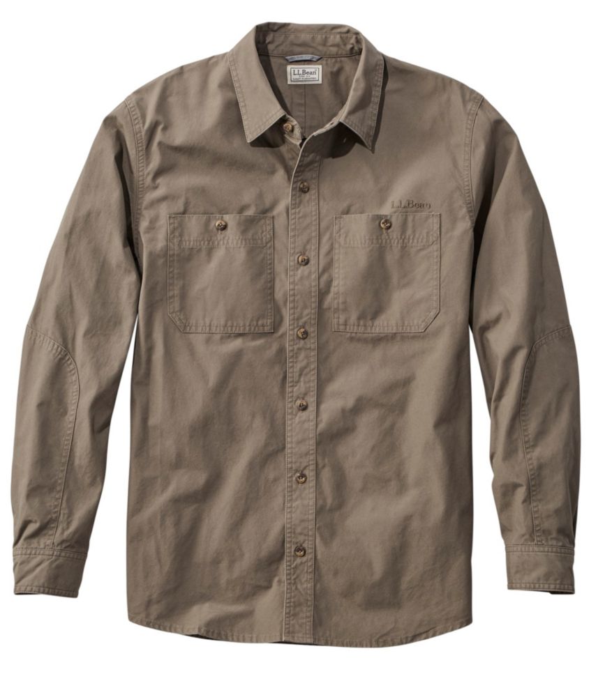 Men's Double L Field Shirt, Ash, small image number 1