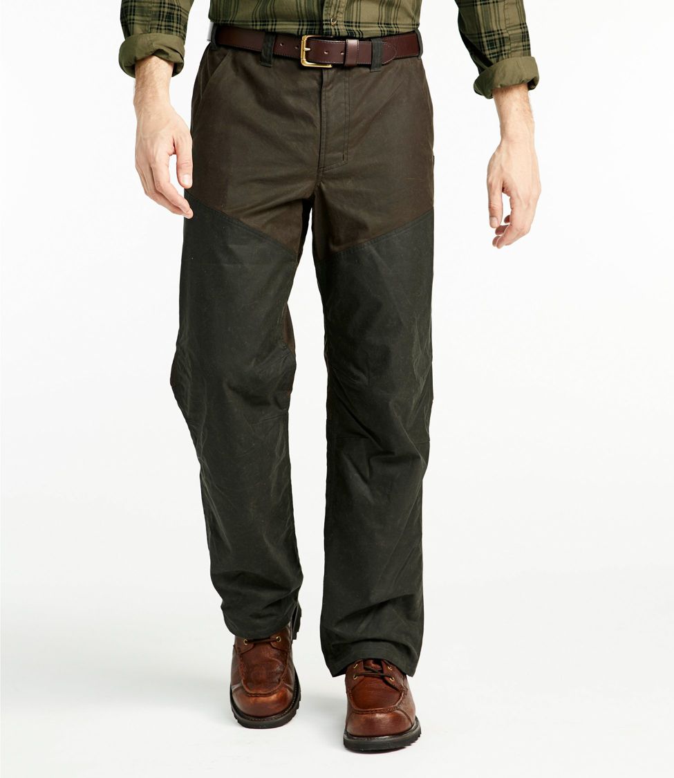 Men s Double L Waxed Cotton Upland Briar Pants at L.L. Bean