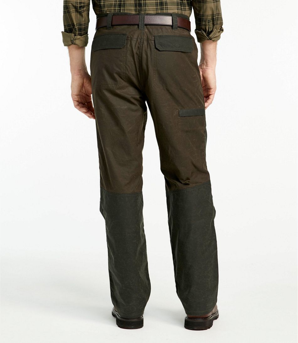 Men's Double L Waxed-Cotton Upland Briar Pants | Hunting at L.L.Bean