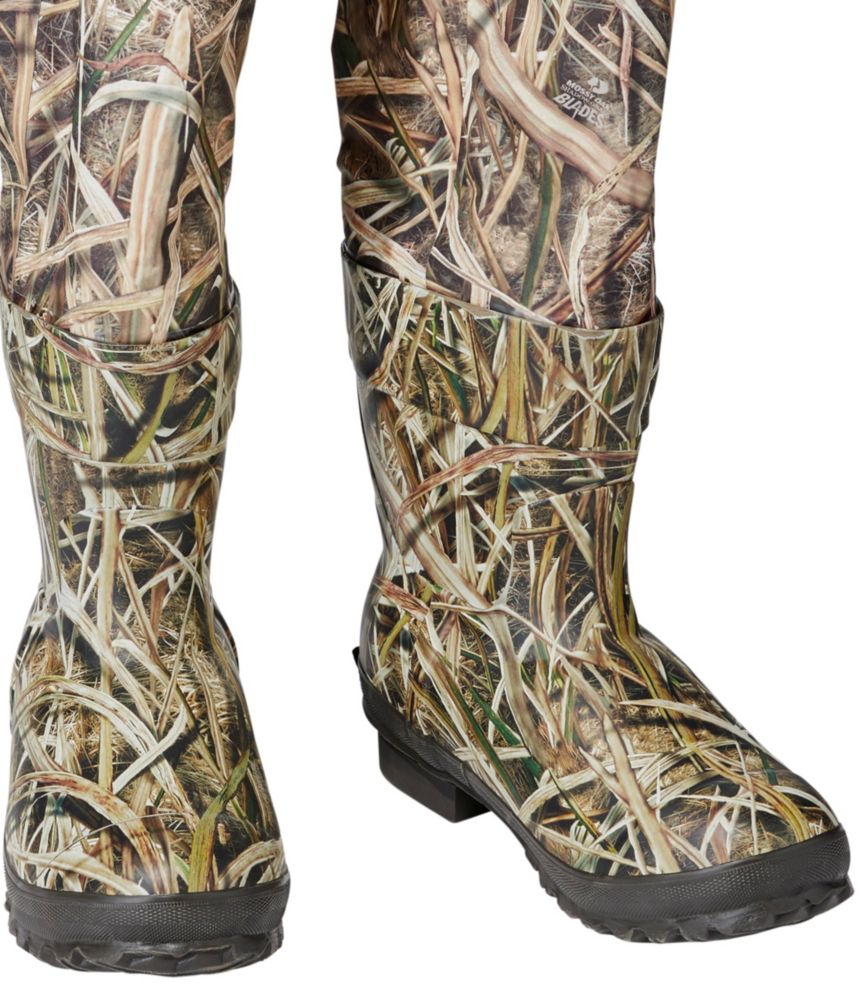 Men's Apex Waterfowl Bootfoot Waders with Super Seam Technology, Mossy Oak Shadow Grass Blades, small image number 3