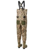 Men's Apex Waterfowl Bootfoot Waders with Super Seam Technology Mossy Oak Shadow Grass Blades Extra Large 11, Waterproof/Rubber | L.L.Bean