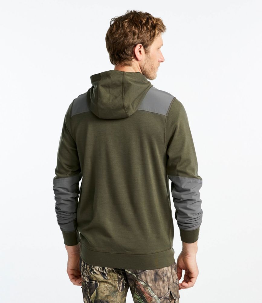 heavyweight wool hoodie