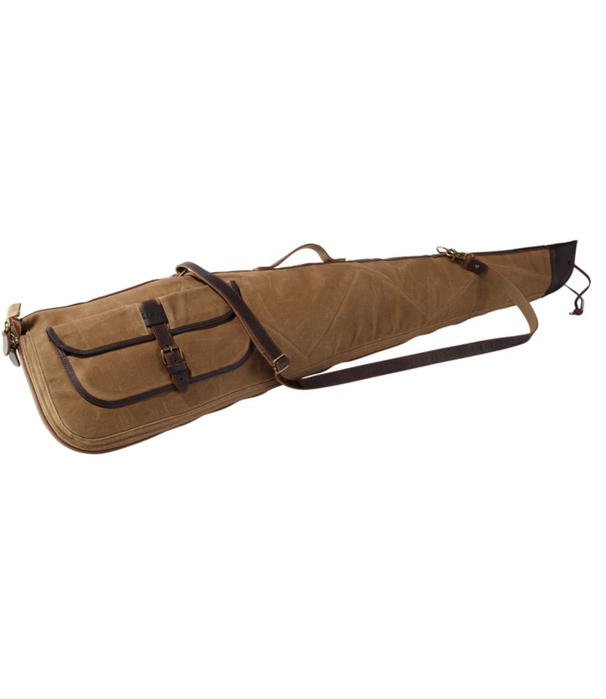 Double L Waxed-Cotton Shotgun Case, Maple Brown, small image number 1