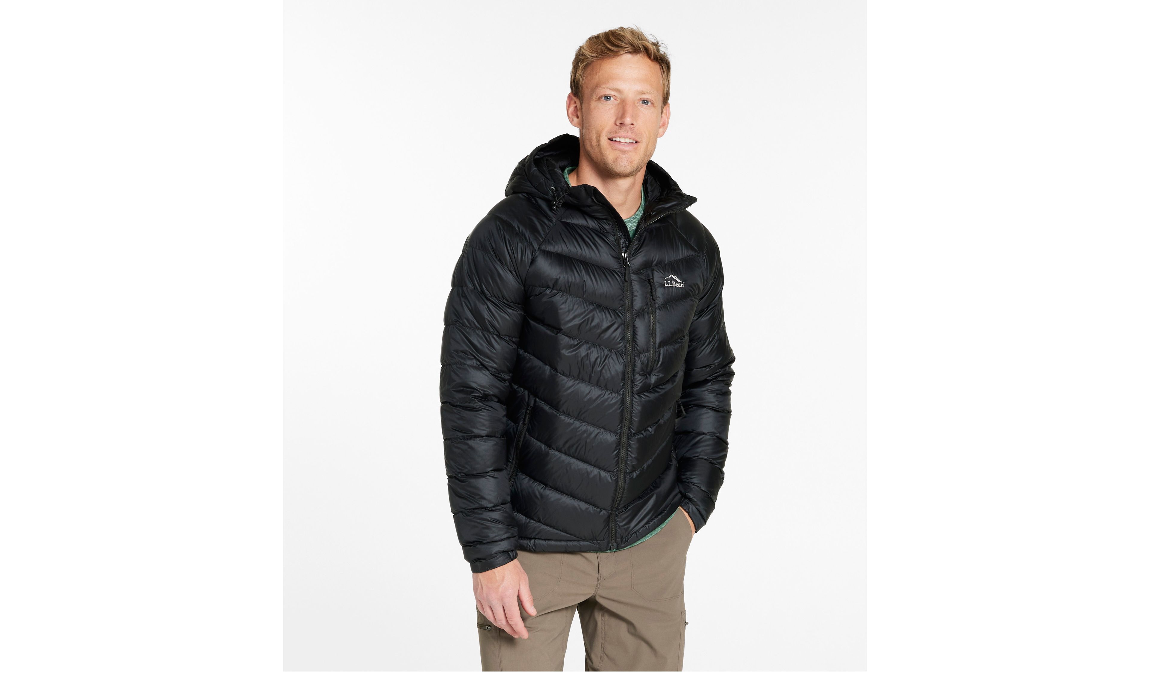 Men's Ultralight 850 Down Hooded Jacket