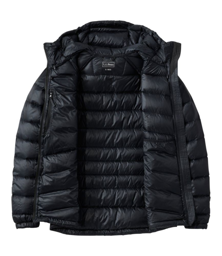 Women's Ultralight 850 Down Hooded Jacket, Carbon Navy, small image number 7