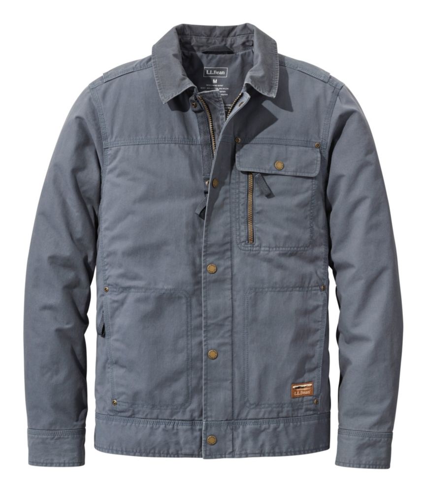 Ll bean denim jacket mens best sale