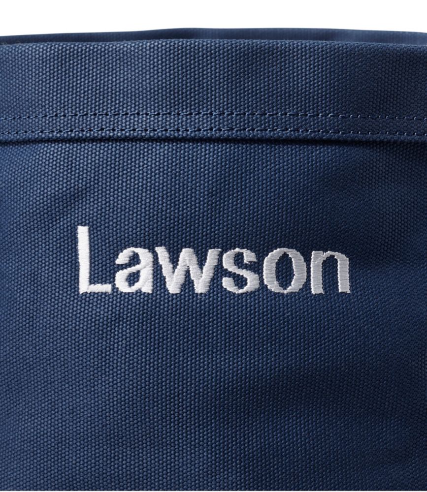 Canvas Storage Cubby Tote, Natural, small image number 3