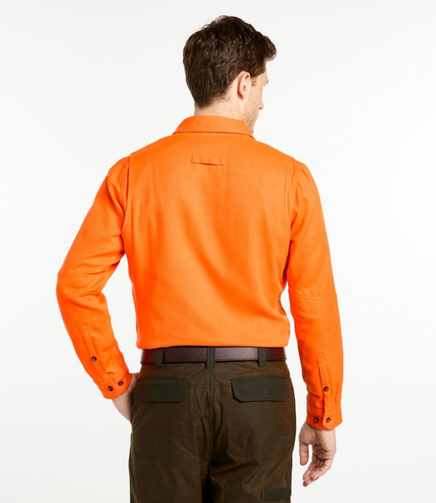 Men's Double L Field Shirt, Hunter Orange, Hunter Orange, small image number 3