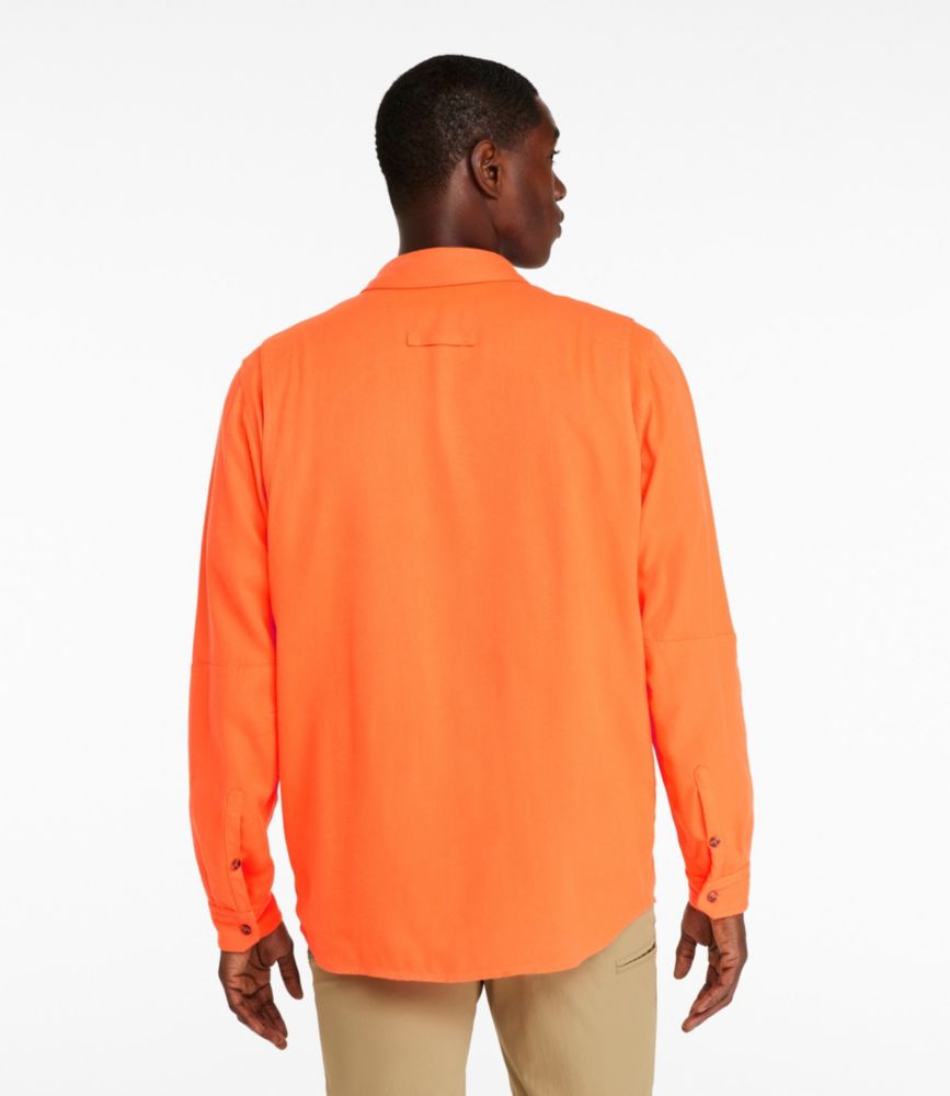 Men's Double L Field Shirt, Hunter Orange