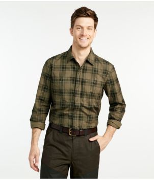 Men's Double L Field Shirt, Plaid