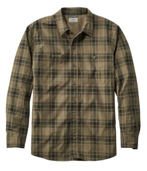 Men's Double L Field Shirt, Plaid