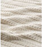 Cotton Cable Sweater Throw