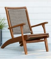 Wicker Eucalyptus Lounger Chairs at L.L.Bean