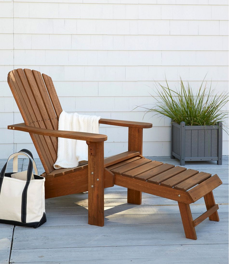 Eucalyptus Adirondack Lounger Chairs At Llbean Eucalyptus Adirondack Lounger Chairs At Llbean