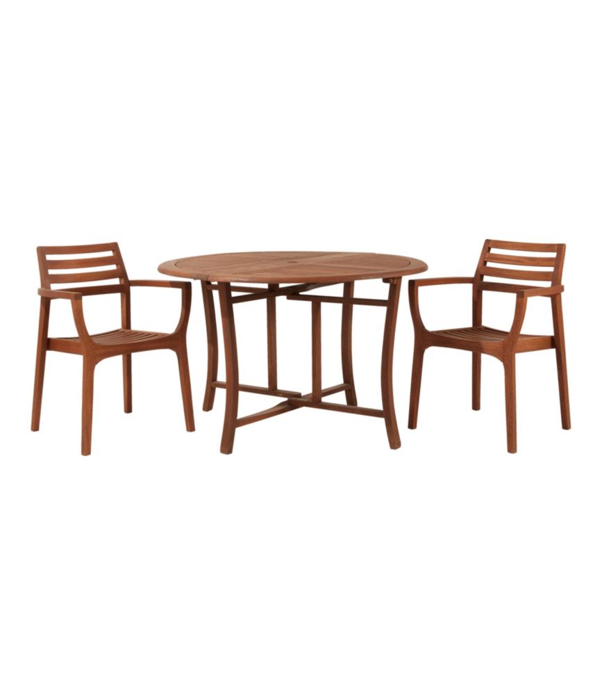 Eucalyptus Folding Table Round