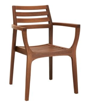 Eucalyptus Stacking Chairs, Set of Four