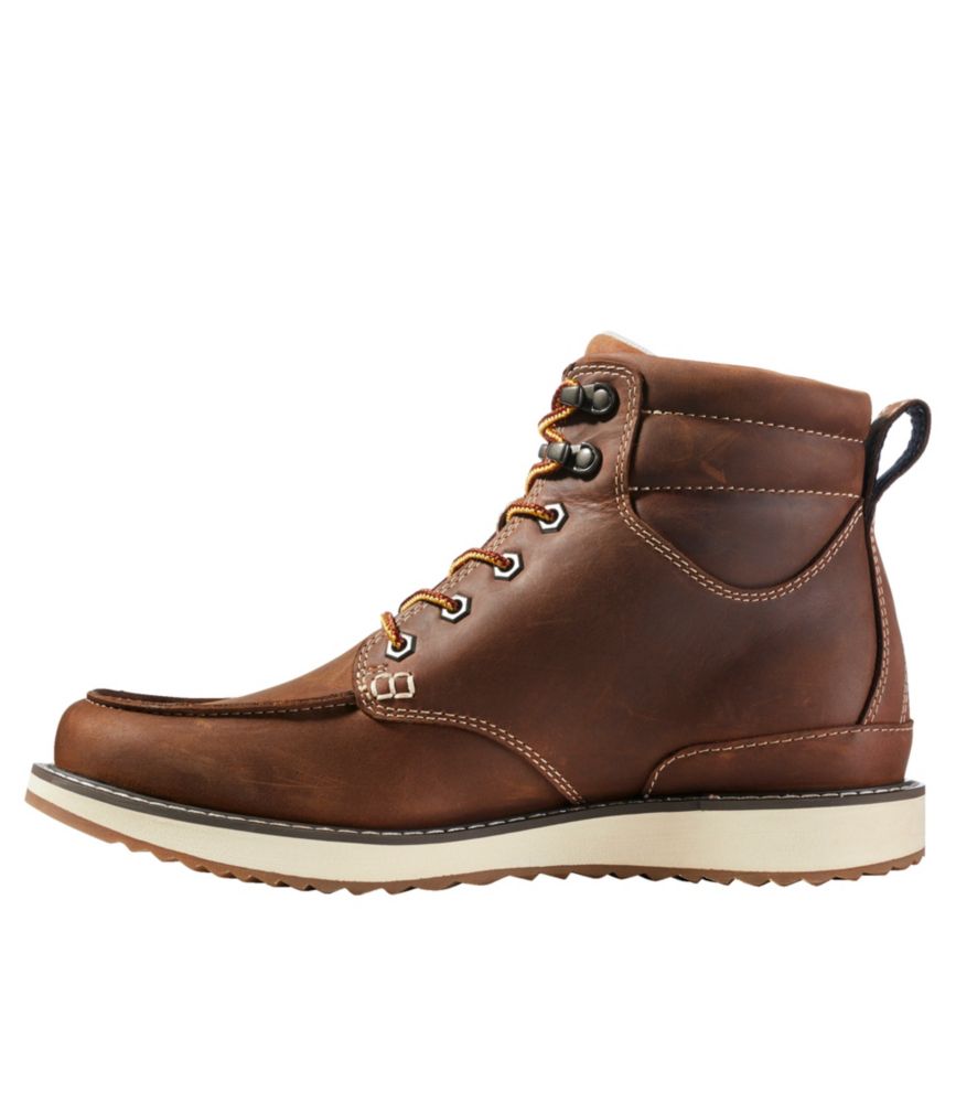 Men's Stonington Boots, Moc-Toe, Dark Oakwood, small image number 2