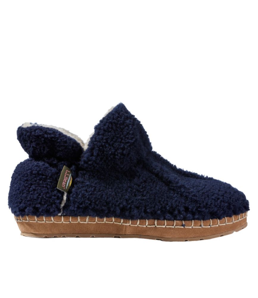 Women's Cozy Slipper Booties, Pile Fleece