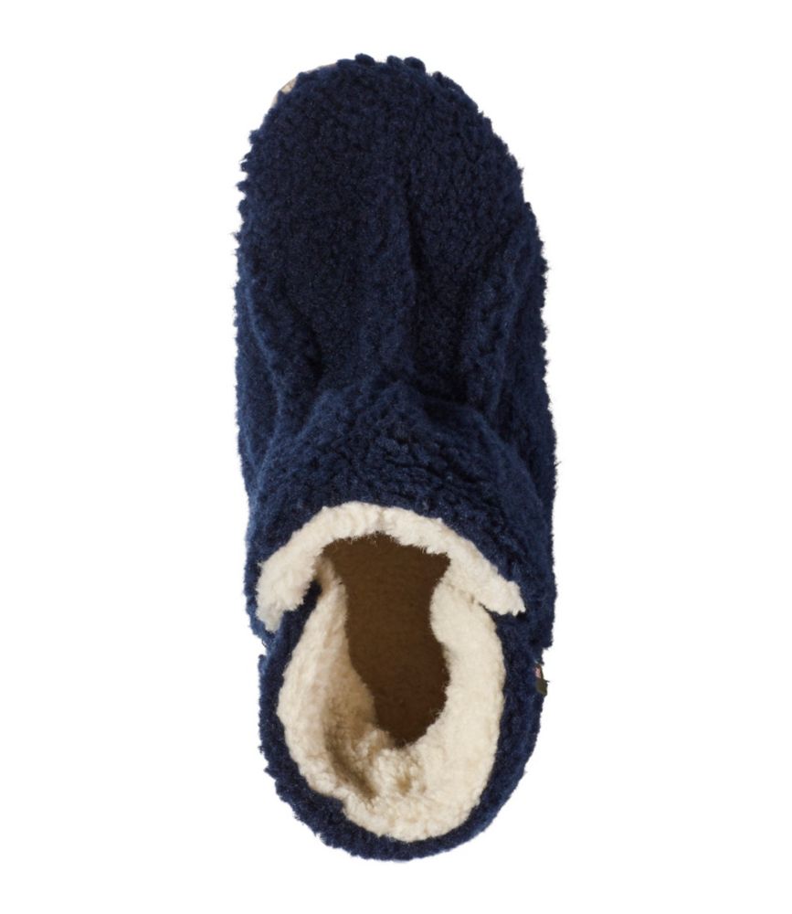 Women's Cozy Slipper Booties, Pile Fleece