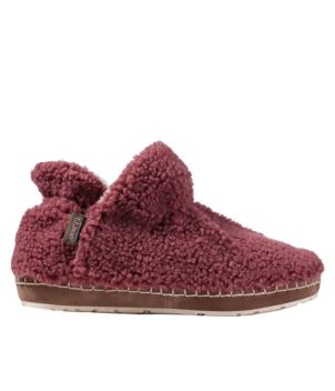 Women's Cozy Slipper Booties, Pile Fleece