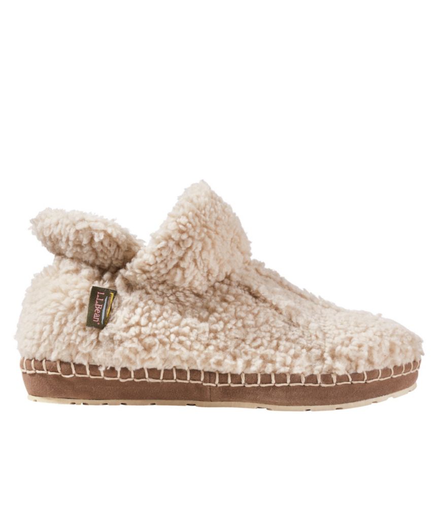 Ll bean 2025 womens shearling slippers