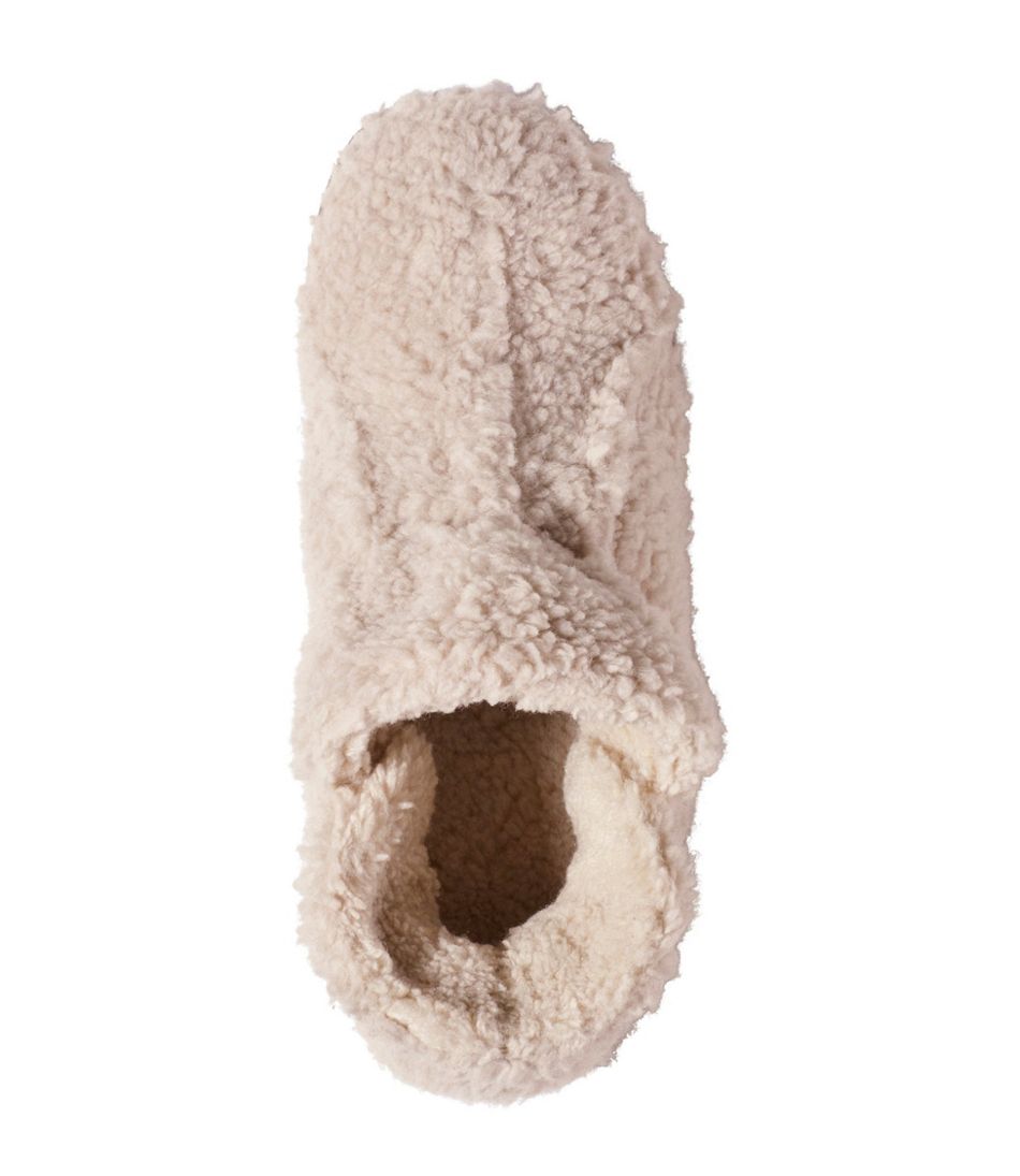 Women's Cozy Slipper Booties, Pile Fleece