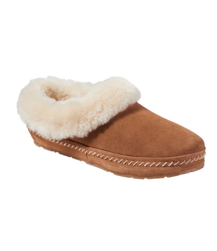 Women's Wicked Good Slippers, Squam Lake, Brown, small image number 6