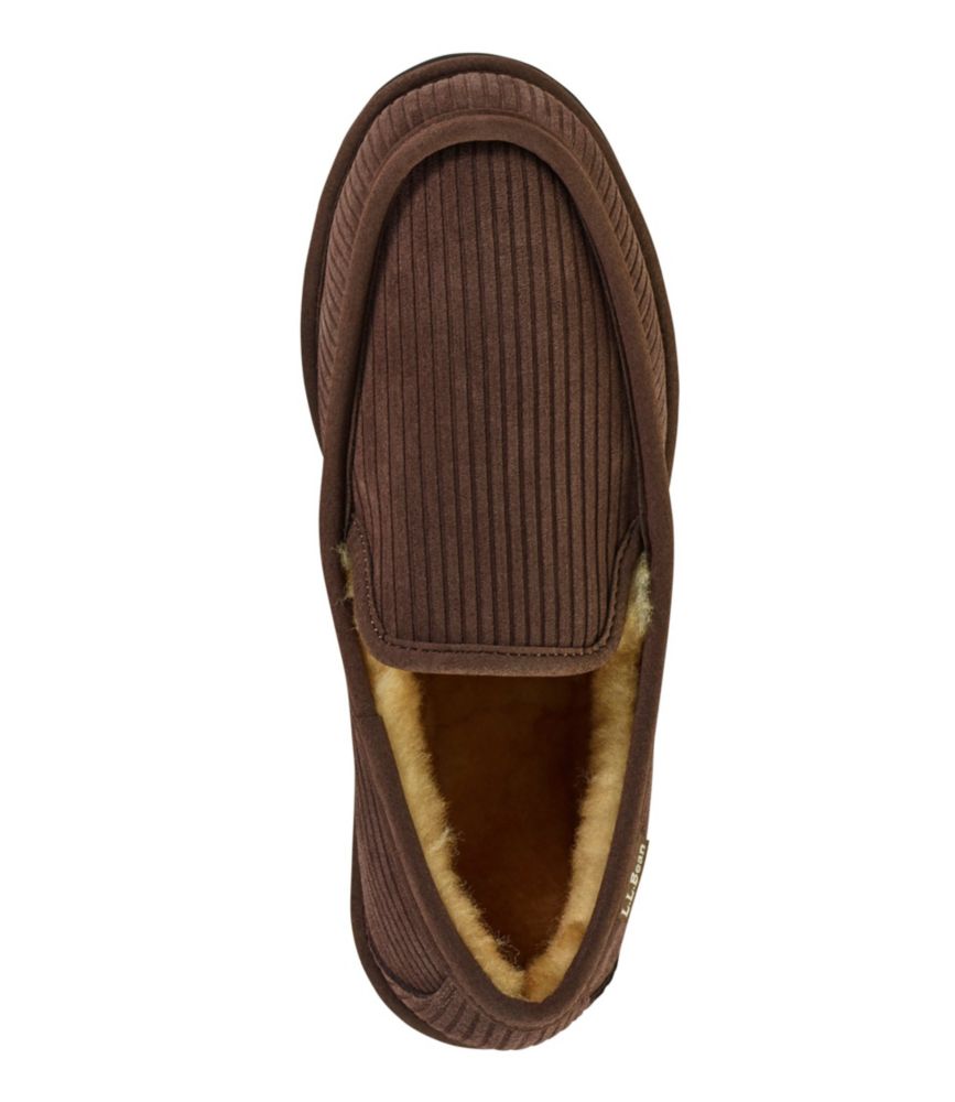 mens corduroy slippers wide width