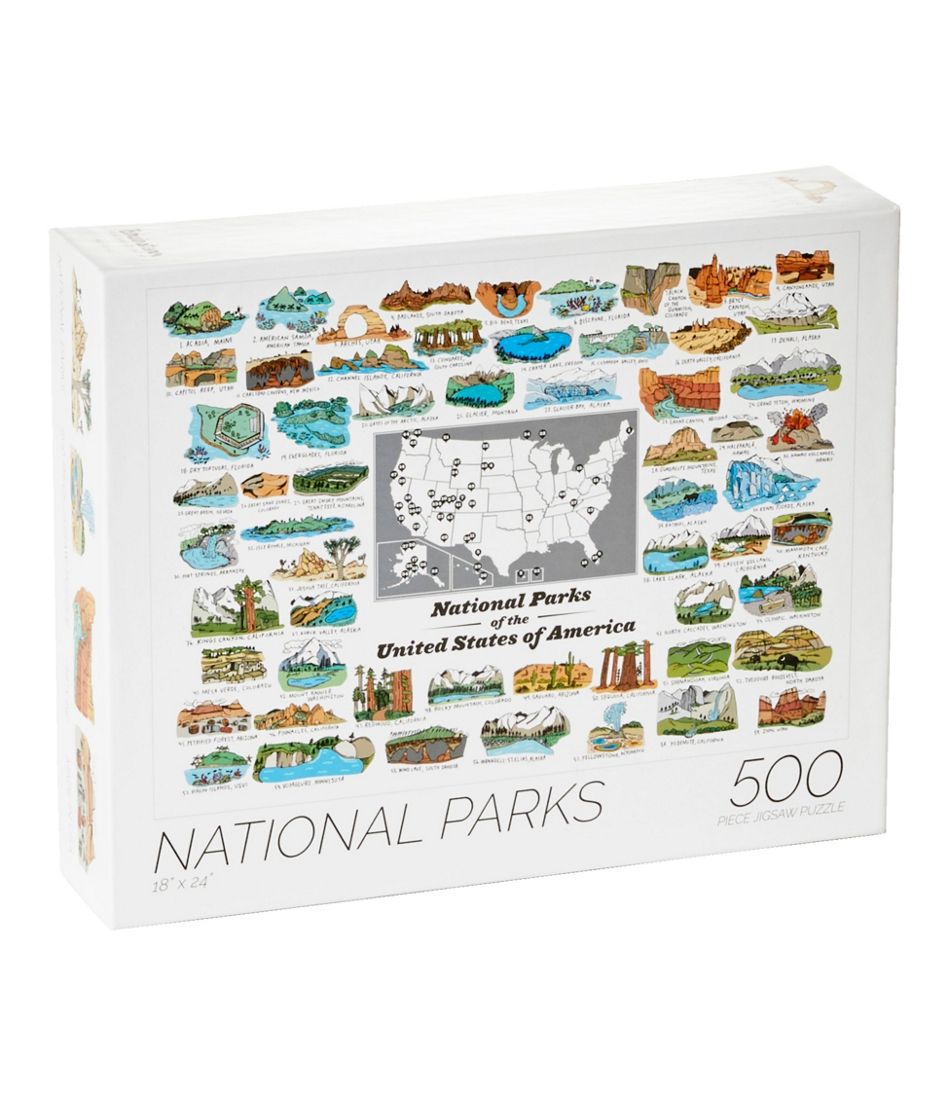 Jigsaw Puzzle 1000 Piece 62 National Parks Learning Toy Game for Adults Gift 