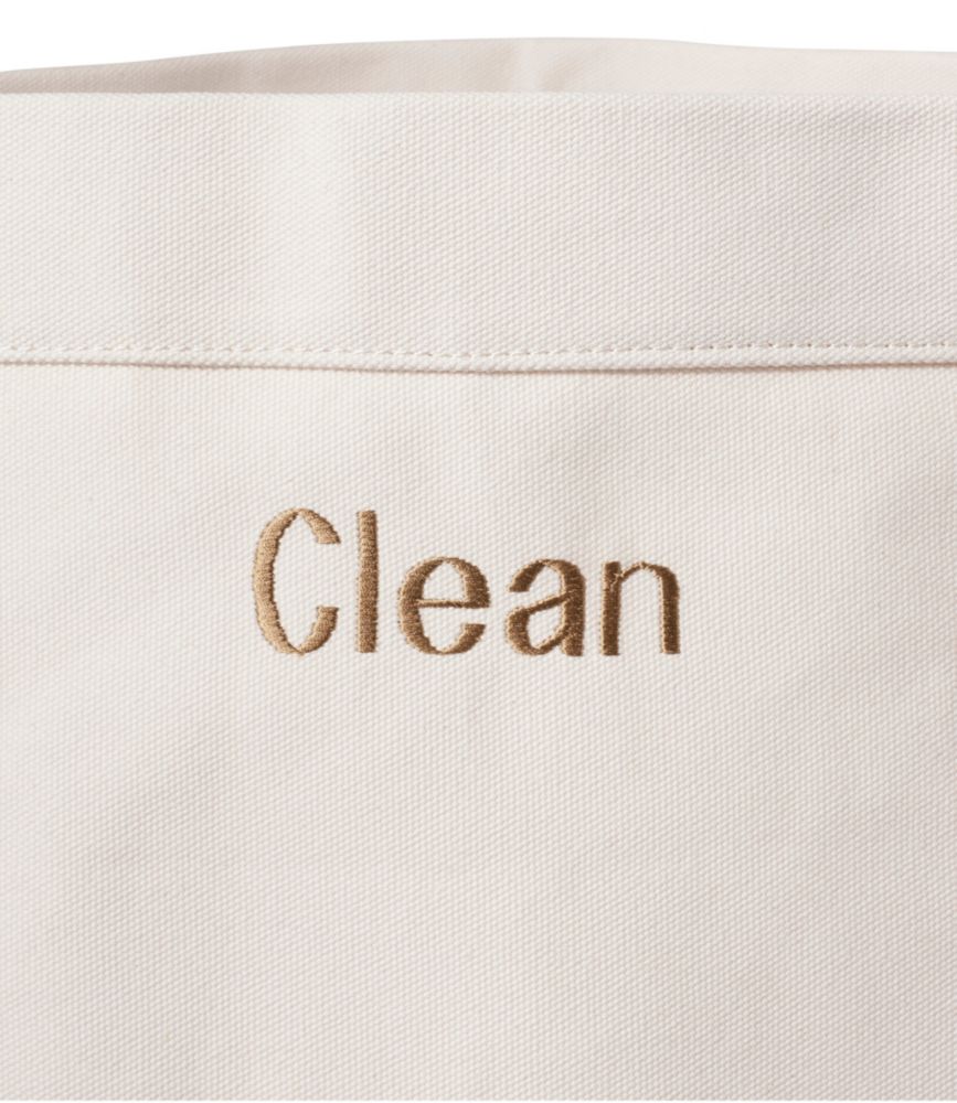 Canvas Laundry Storage Tote