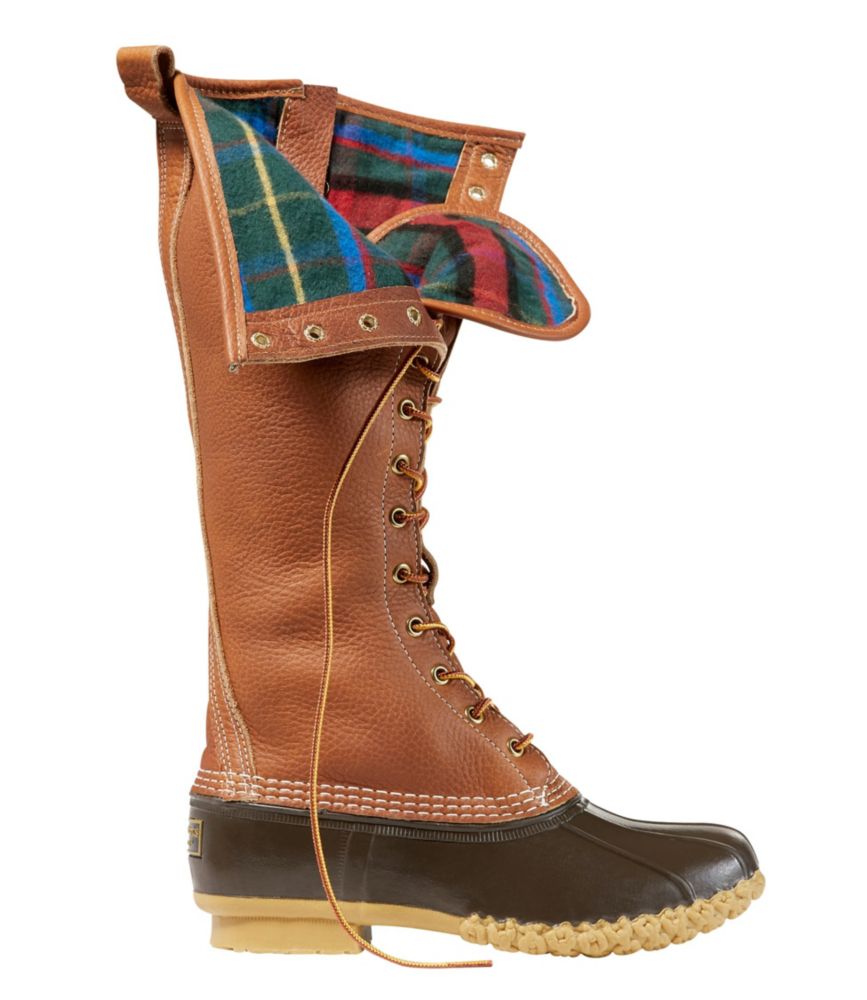 ll bean flannel boots