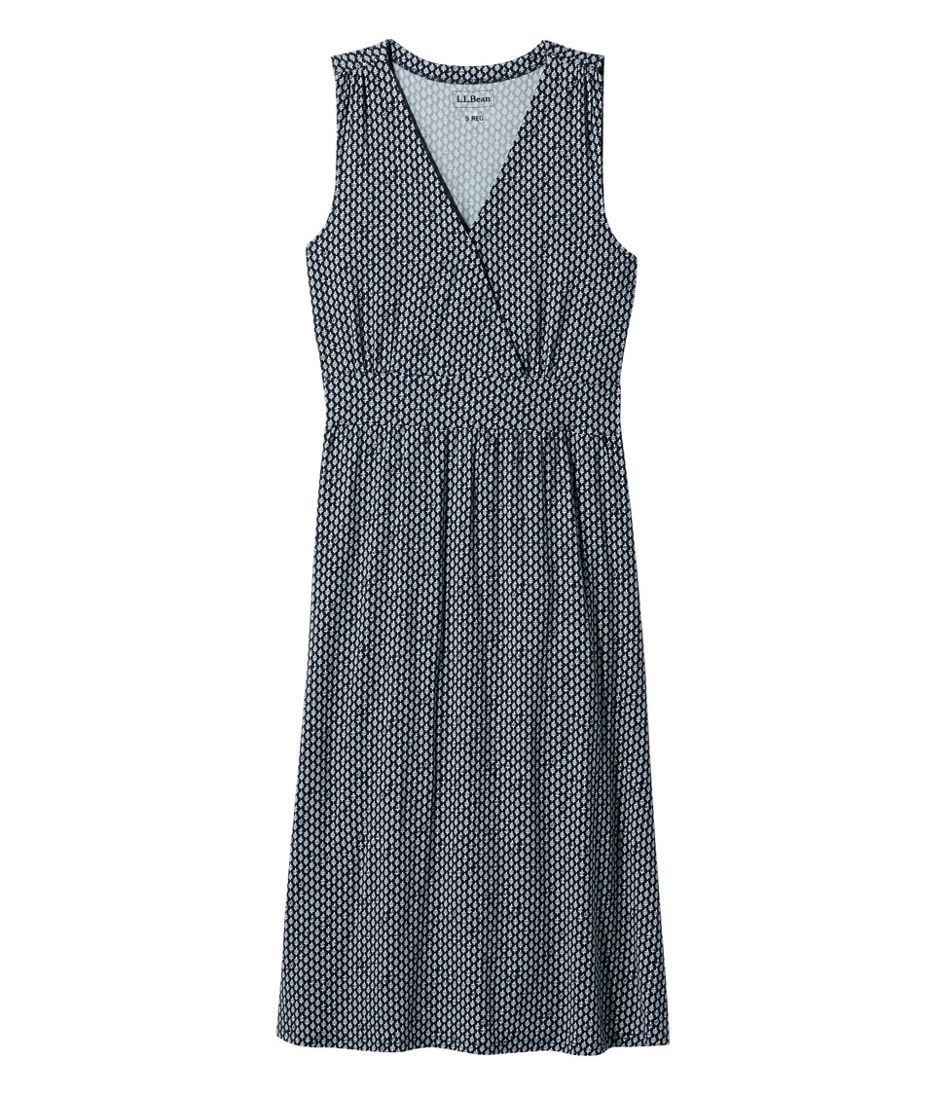 Women's Summer Knit Dress, Sleeveless Print | Dresses & Skirts at L.L.Bean