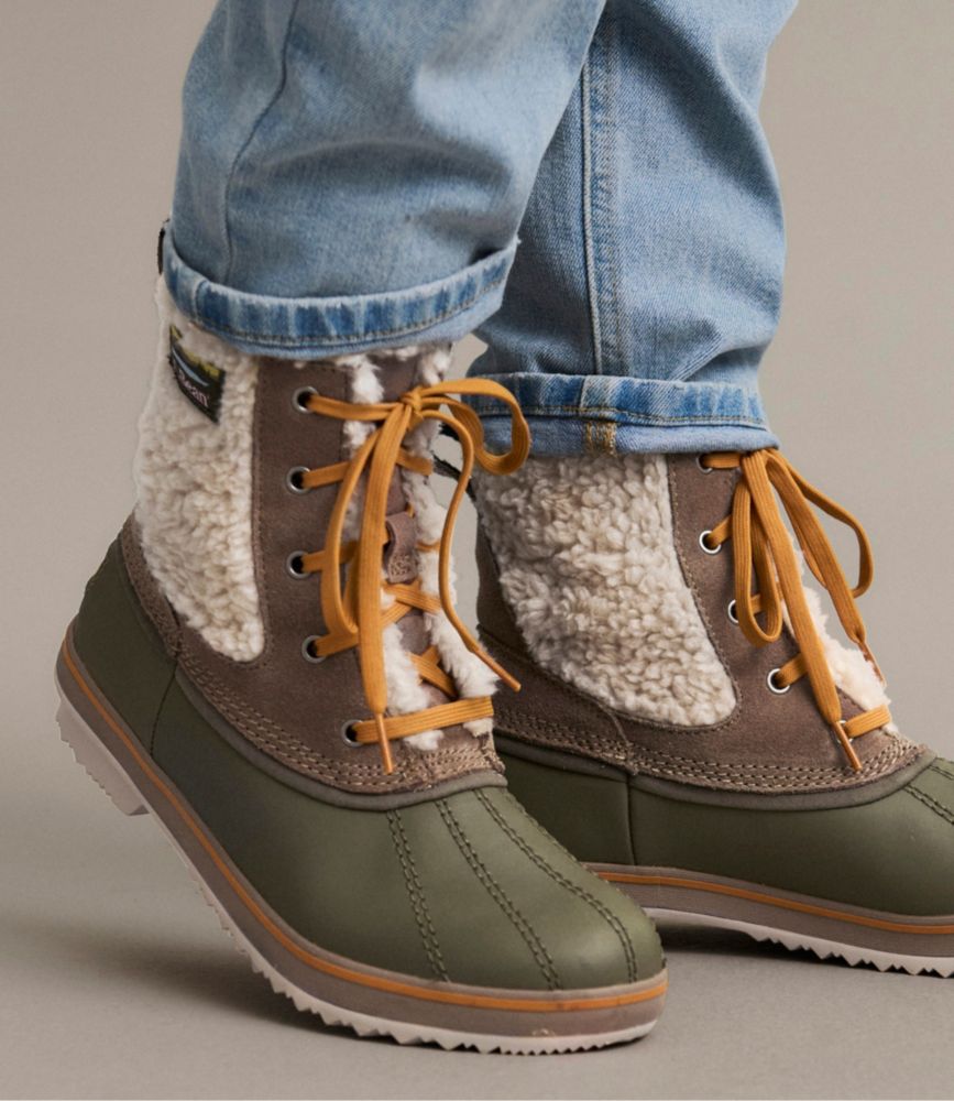 Women's Rangeley Insulated Pac Boots, Ankle, Taupe/Natural, small image number 7