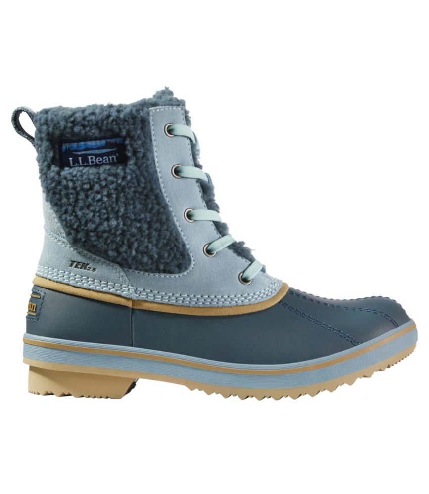 Women's Rangeley Insulated Pac Boots, Ankle, Suede Leather/Rubber | L.L.Bean