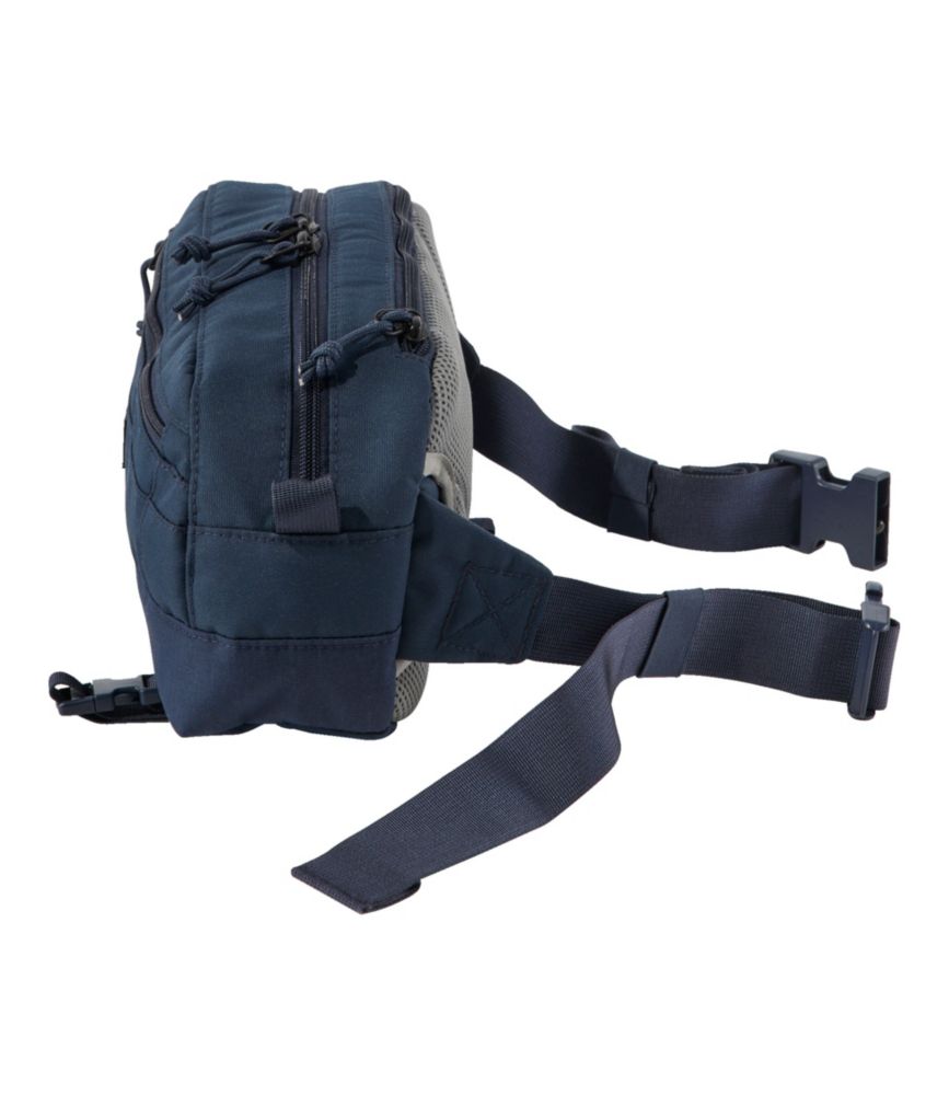 Adults' L.L.Bean Continental Waist Pack, Carbon Navy, small image number 3