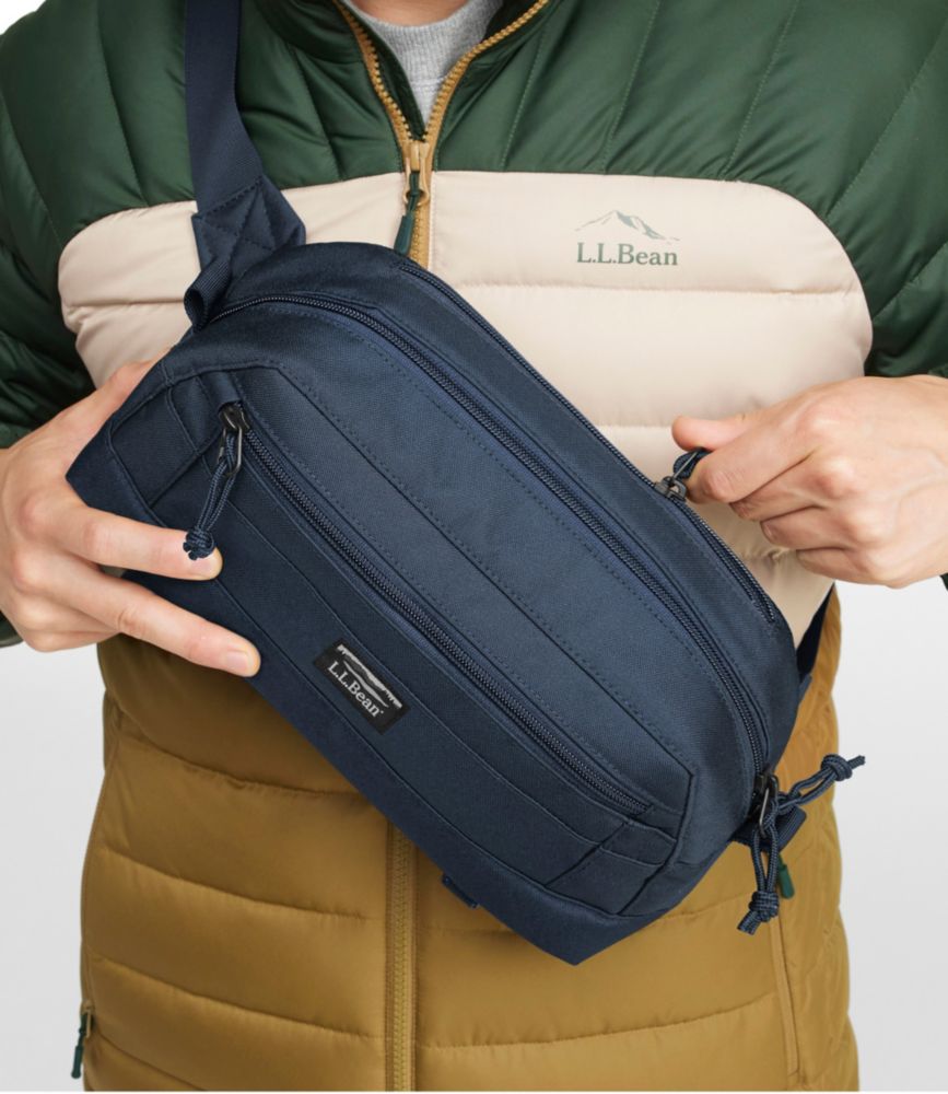 Adults' L.L.Bean Continental Waist Pack, Carbon Navy, small image number 5