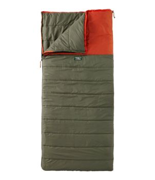 L.L. Bean Poly-Cotton Camp Sleeping Bag 40F Youth