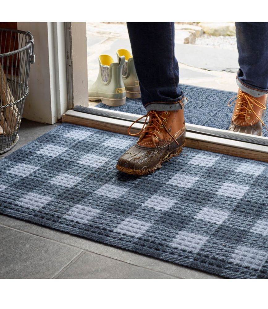 Heavyweight Recycled Waterhog Mat, Print Waterhog Mats at L.L.Bean
