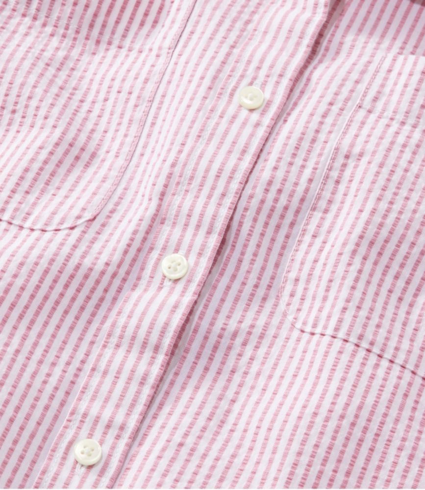 Women's Vacationland Seersucker Shirt