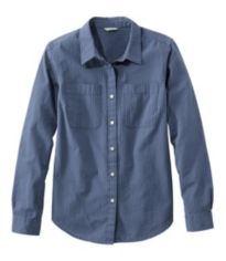 Women's Vacationland Seersucker Shirt, Short-Sleeve Popover Stripe