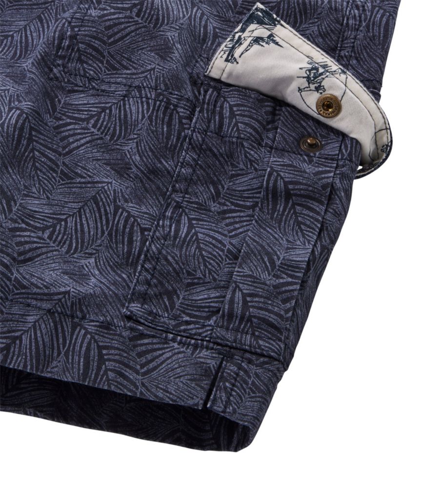 Women's Stretch Canvas Cargo Shorts, MidRise Print Shorts & Skorts