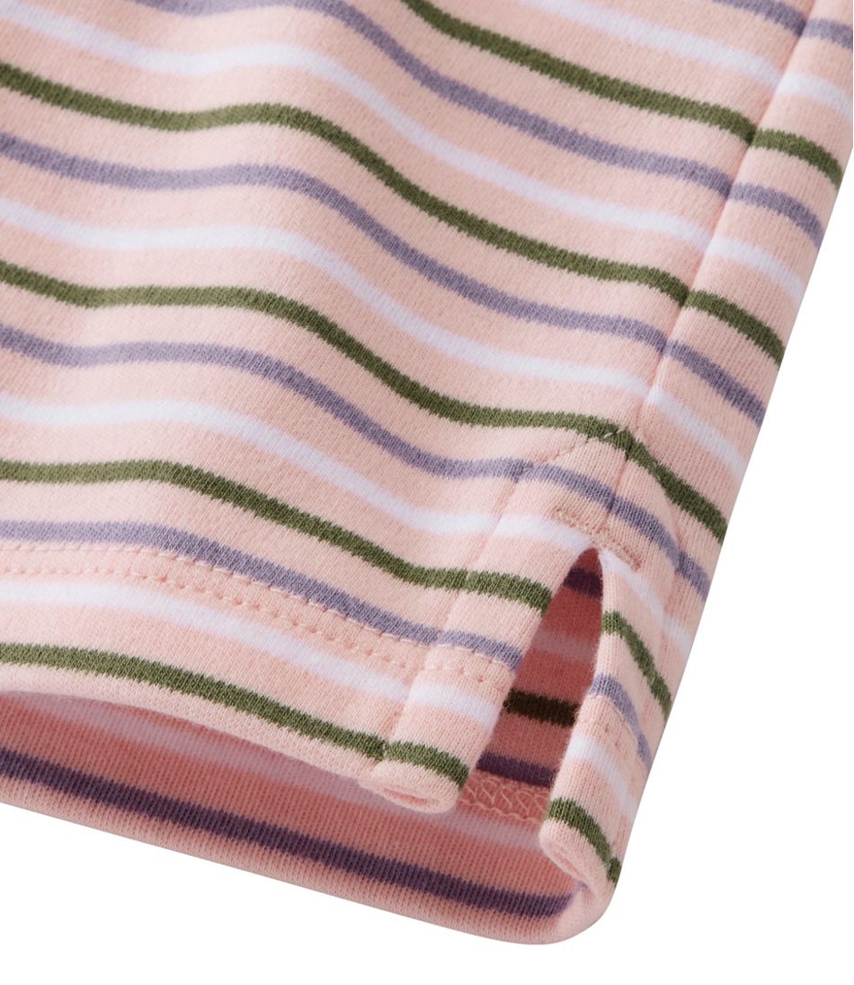 Women's L.L.Bean Tee, Three-Quarter-Sleeve Splitneck Tunic Stripe