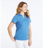 Women's L.L.Bean Polo, Short-Sleeve Stripe
